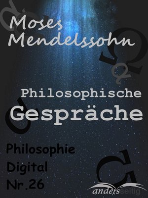 cover image of Philosophische Gespräche